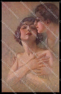 Illustratori Artist Signed Guerzoni Romantic Couple serie 1028-1 pc ZG8314 – fronte