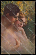 Illustratori Artist Signed Guerzoni Romantic Couple serie 1028-2 pc ZG8316 – fronte