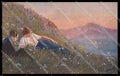 Illustratori Artist Signed Guerzoni Romantic Couple serie 1045-3 pc ZG8329 – fronte