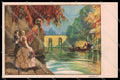 Illustratori Artist Signed Ambart Romantic Couple serie 2553-4 cartolina ZG8337 – fronte