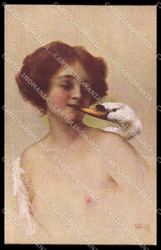 Illustratori Artist Signed R. Schiff Lady Frog serie 22-74 cartolina ZG8352 – fronte