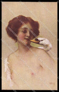 Illustratori Artist Signed R. Schiff Lady Frog serie 22-74 cartolina ZG8352 – fronte
