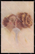 Illustratori Artist Signed R. Schiff Lady serie 22-74 cartolina ZG8355 – fronte