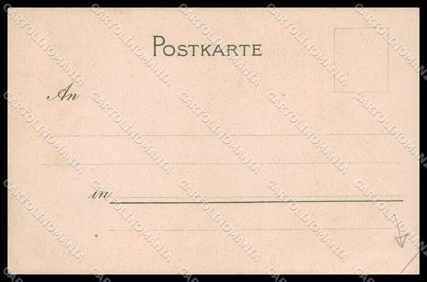 Artist Signed Bathing Beauty Art Nouveau Koch serie 503 CORNER CREASED pc ZG8363 – retro