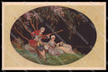 Illustratori Artist Signed Corbella Romantic Couple Degami serie 3520 pc ZG8400 – fronte