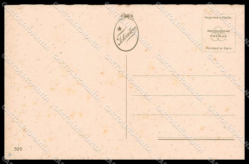 Illustratori Artist Signed Luigi Dalmonte Lady Easter serie 520 cartolina ZG8403 – retro