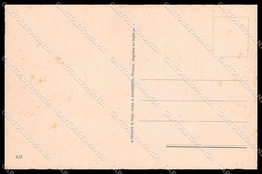 Illustratori Artist Signed Luigi Dalmonte Children serie 533 cartolina ZG8404 – retro