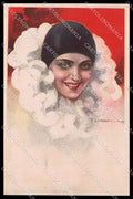 Illustratori Artist Signed Pierrot Art Deco Degami serie 743 cartolina ZG8419 – fronte