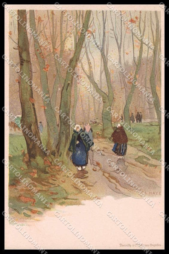 Illustratori Artist Signed H. Cassier La Haye cartolina ZG8422 – fronte