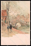 Illustratori Artist Signed H. Cassier Delft cartolina ZG8424 – fronte