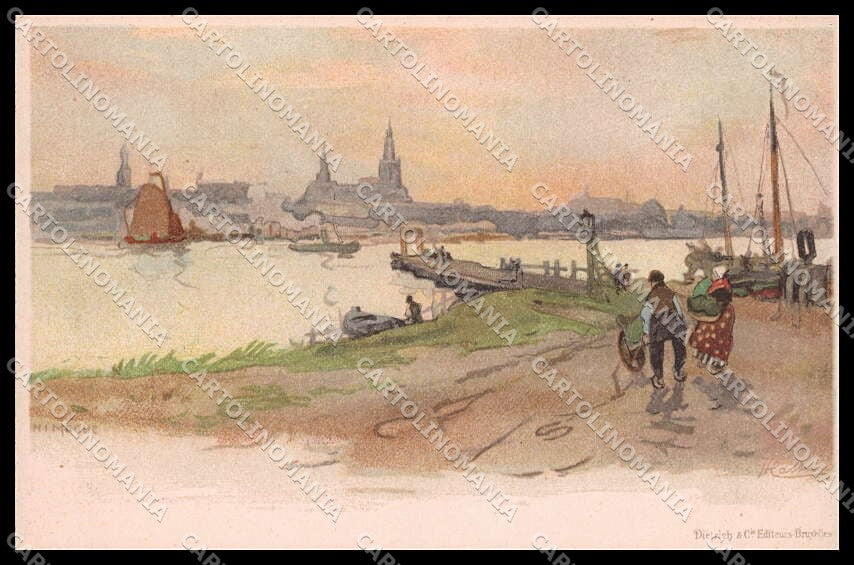 Illustratori Artist Signed H. Cassier Nimegue cartolina ZG8430 – fronte