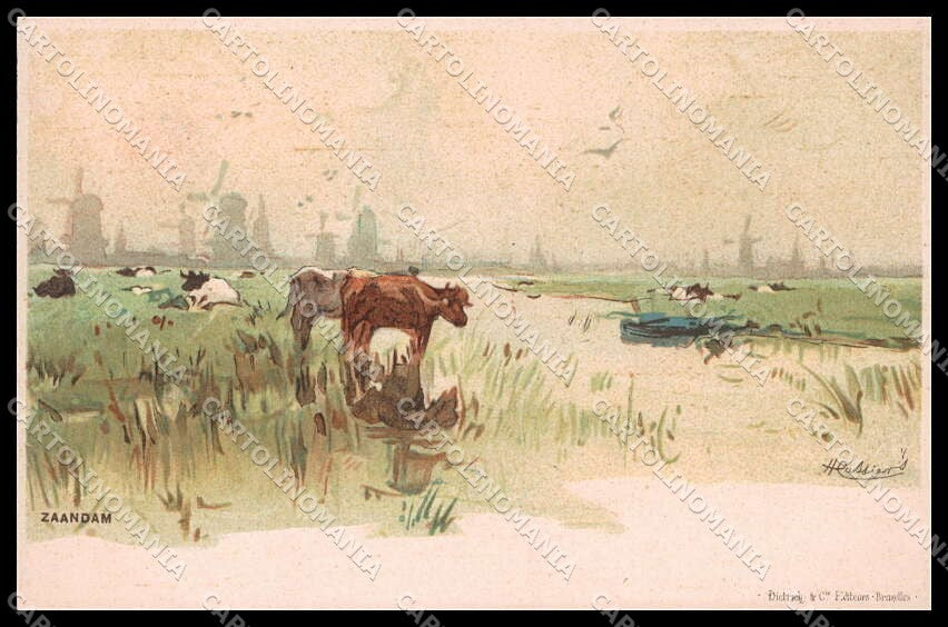 Illustratori Artist Signed H. Cassier Zaandam cartolina ZG8431 – fronte