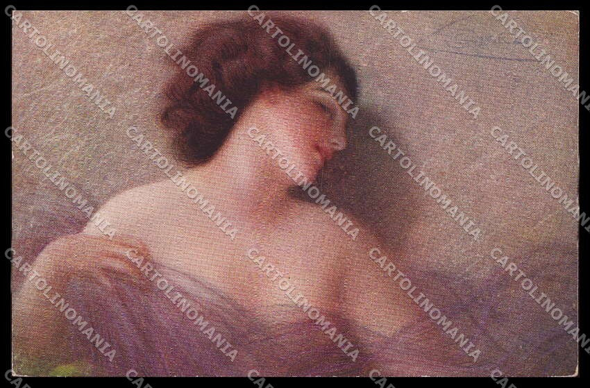 Illustratori Artist Signed Guerzoni Lady serie 2688-2 cartolina ZG8438 – fronte