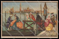 Illustratori Artist Signed Bertani Lady Venezia Degami serie 8 cartolina ZG8446 – fronte