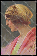 Illustratori Artist Signed C.V. Muttich Lady serie 275-2 cartolina ZG8449 – fronte