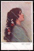 Illustratori Artist Signed Josef Zenisek Lady serie 264-1 cartolina ZG8466 – fronte