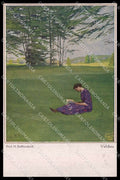 Illustratori Artist Signed H. Reifferscheid Lady serie 5003 cartolina ZG8468 – fronte