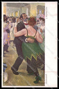 Artist Signed J. Engelhart Dancing Couple Maskenball BKWI serie 1126 pc ZG8469 – fronte