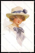 Illustratori Artist Signed P&C Lady serie 646-5 WRINKLES cartolina ZG8471 – fronte