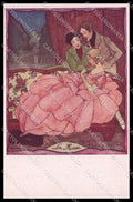 Illustratori Artist Signed Rie Cramer Romantic Couple serie 132 pc ZG8477 – fronte