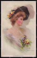 Artist Signed Philip Boileau Lady A Passing Shadow Reinthal pc ZG8517 – fronte