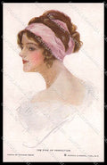 Artist Signed H. Fisher Glamour Lady Reinthal serie 404 cartolina ZG8519 – fronte