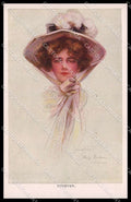 Illustratori Artist Signed Philip Boileau Girl Forever Reinthal pc ZG8534 – fronte