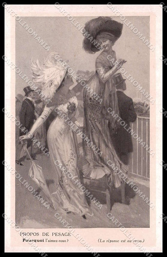 Illustratori Artist Signed Fashion Lady cartolina ZG8551 – fronte