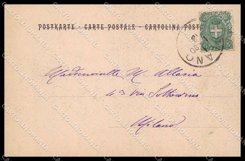 Illustratori Artist Signed H. Boutet Lady cartolina ZG8560 – retro