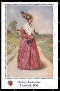 Artist Signed Lady Hausruck 1850 Deutscher Schulverein 273 pc ZG8582 – fronte