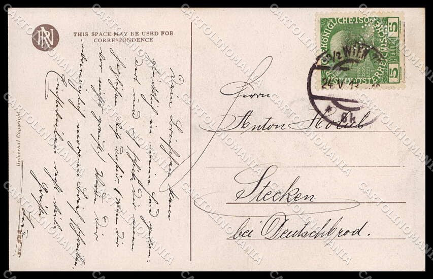 Illustratori Artist Signed B. Tichtman Lady Reinthal 222 WRINKLES pc ZG8583 – retro