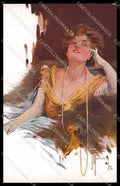 Illustratori Artist Signed Marchisio Fashion Lady serie 3348-1 cartolina ZG8591 – fronte