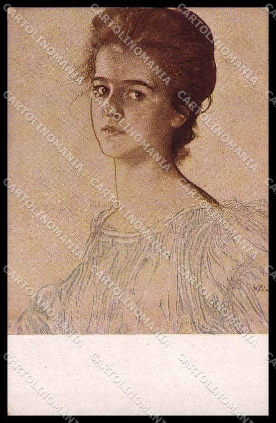 Illustratori Artist Signed C. Marr Lady Edith Jugend 83 cartolina ZG8614 – fronte