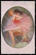Illustratori Artist Signed RenÃ¨ Pean Ballerina Salon de Paris 2008 pc ZG8622 – fronte