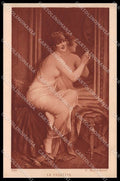 Artist Signed F. Martin Kavel Risque Lady Salon de Paris 7024 pc ZG8624 – fronte