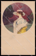 Illustratori Artist Signed Fashion Lady serie 2921 cartolina ZG8633 – fronte