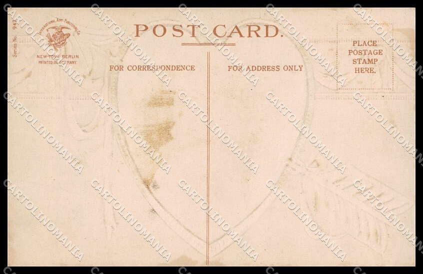 Artist Signed Fashion Lady to the One I Love Relief serie 947 cartolina ZG8636 – retro