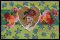 Illustratori Artist Signed Art Nouveau Lady to My Valentine cartolina ZG8639 – fronte