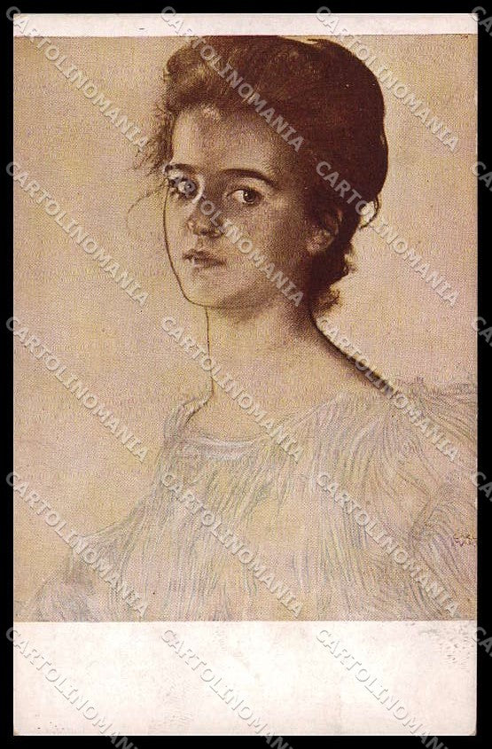 Illustratori Artist Signed C. Marr Lady Edith Jugend 83 cartolina ZG8640 – fronte