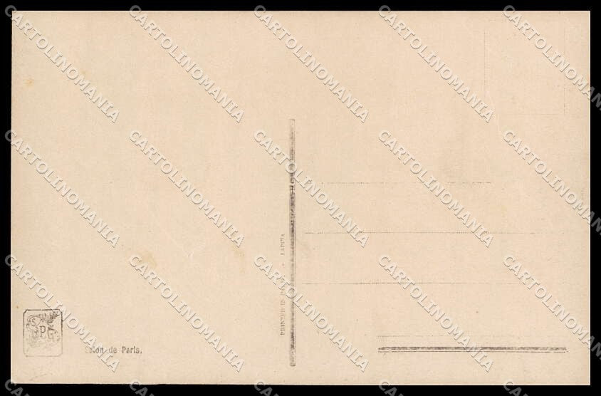 Artist Signed G. HervÃ© Lady Smoker Salon de Paris Lapina 3177 ABRADED pc ZG8642 – retro