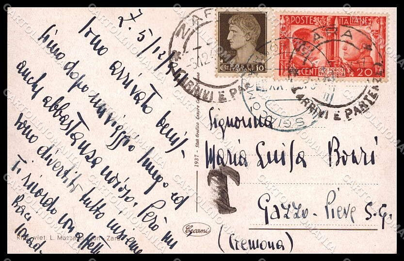 Croazia Croatia Republika Hrvatska Zara Zadar Il Duomo cartolina ZG8649 – retro
