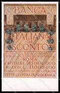 Roma Banca Italiana di Sconto cartolina ZG8651 – fronte