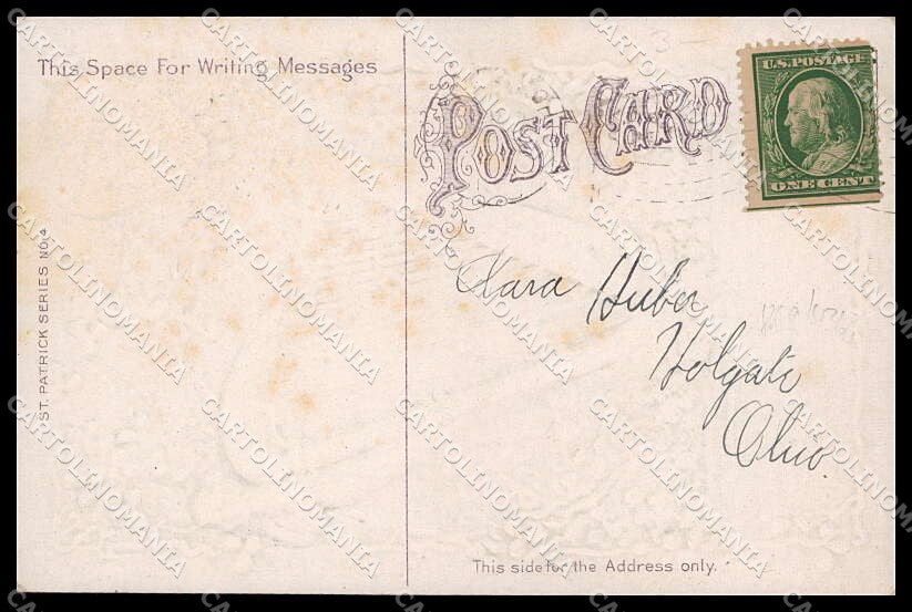 Illustratori Artist Signed Spring Erin Go Bragh Ireland Forever cartolina ZG8678 – retro