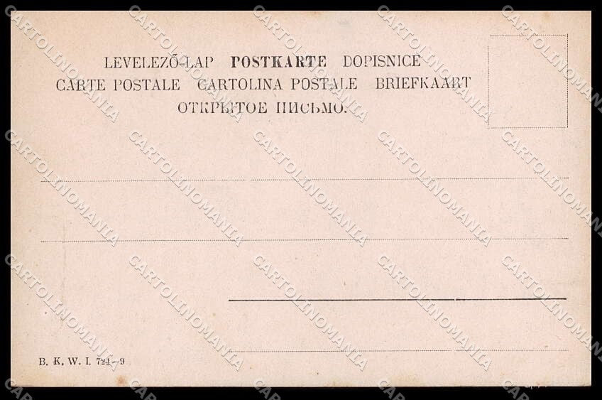 Illustratori Artist Signed Season September BKWI serie 724-9 cartolina ZG8688 – retro