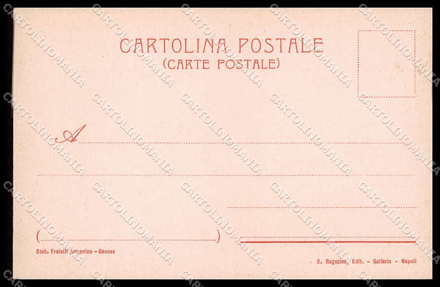 Napoli Via Caracciolo Capuano Ragozino cartolina ZG8690 – retro