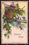 Illustratori Artist Signed Christmas Winter Landscape Relief 157 cp ZG8691 – fronte