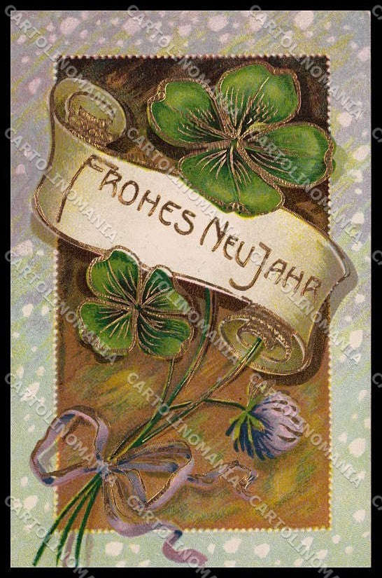 Illustratori Artist Signed Auguri Anno Nuovo Happy New Year 0745 cp ZG8692 – fronte