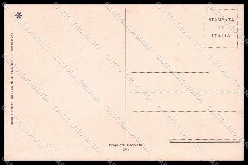 Artist Signed Chiostri Lady Couple Spot Ballerini Fratini 280 cartolina ZG8696 – retro