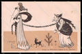Illustratori Artist Signed A. Hengeler Ancient Rome Art Nouveau pc ZG8794 – fronte