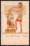 Illustratori Artist Signed R. M. de Giorgio Ancient Egypt C-6 pc ZG8809 – fronte